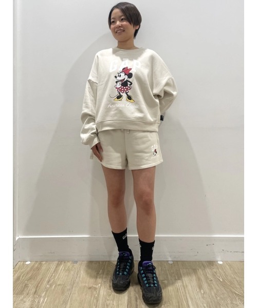 GAP(ギャップ)の「Gap × ディズニー ミニーマウス GAPロゴ ショートパンツ(その他パンツ・レディース・ベージュ/ピンク/ブラック・XS/S/M/L/XXS)」の14枚目の写真