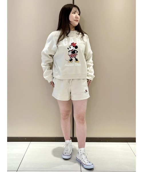 GAP(ギャップ)の「Gap × ディズニー ミニーマウス GAPロゴ ショートパンツ(その他パンツ・レディース・ベージュ/ピンク/ブラック・XS/S/M/L/XXS)」の13枚目の写真