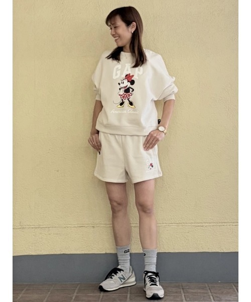 GAP(ギャップ)の「Gap × ディズニー ミニーマウス GAPロゴ ショートパンツ(その他パンツ・レディース・ベージュ/ピンク/ブラック・XS/S/M/L/XXS)」の10枚目の写真