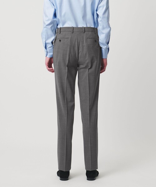 UNITED ARROWS（ユナイテッドアローズ）の「トロピカル ノープリーツ スラックス COMFORT EASY‐MODEL 2WAYストレッチ 撥水（スラックス・メンズ・グレー系/ネイビー・50/48/46）」の8枚目の写真