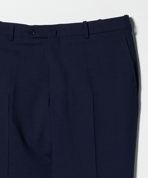 UNITED ARROWS（ユナイテッドアローズ）の「トロピカル ノープリーツ スラックス COMFORT EASY‐MODEL 2WAYストレッチ 撥水（スラックス・メンズ・グレー系/ネイビー・50/48/46）」の12枚目の写真