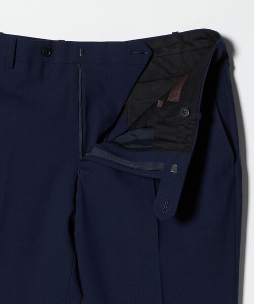 UNITED ARROWS（ユナイテッドアローズ）の「トロピカル ノープリーツ スラックス COMFORT EASY‐MODEL 2WAYストレッチ 撥水（スラックス・メンズ・グレー系/ネイビー・50/48/46）」の15枚目の写真