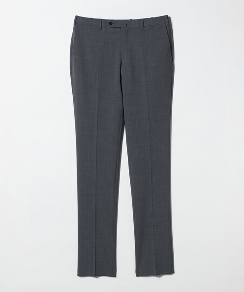 UNITED ARROWS（ユナイテッドアローズ）の「トロピカル ノープリーツ スラックス COMFORT EASY‐MODEL 2WAYストレッチ 撥水（スラックス・メンズ・グレー系/ネイビー・50/48/46）」の19枚目の写真