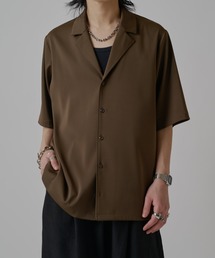 Lui's | サテンLUXオーバーシャツジャケット(シャツ/ブラウス)