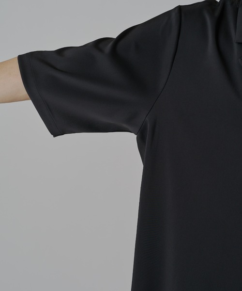Lui's(ルイス)の「サテンLUXオーバーシャツジャケット(シャツ/ブラウス・メンズ・ブラウン/ブラック・S/M)」の9枚目の写真