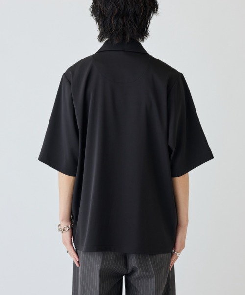 Lui's(ルイス)の「サテンLUXオーバーシャツジャケット(シャツ/ブラウス・メンズ・ブラウン/ブラック・S/M)」の17枚目の写真