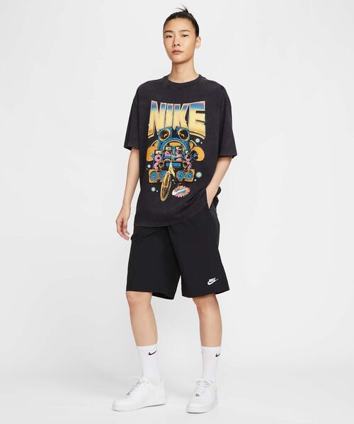NIKE(ナイキ)の「ナイキ スポーツウェア ウィメンズ ミッドライズ ルーズ ニーレングス ショートパンツ / Nike Sportswear Women's Mid-Rise Loose Knee-Length Shorts IH8465-010 Black(その他パンツ・レディース・ブラック・XS/M/S/XL/L)」の7枚目の写真