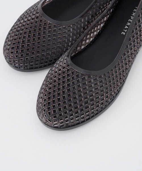 TEMPERATE(テンパレイト)の「TEMPERATE / テンパレイト HAMISH(レインシューズ・レディース・ワイン系/シルバー/ブラック・37/38/39/40/41)」の10枚目の写真