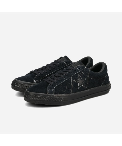 CONVERSE(コンバース)の「CONVERSE ONE STAR SK / HEEL COLLECTIVE / コンバース ワンスター SK / ヒールコレクティブ / 33702620(スニーカー・メンズ・ブラック・28cm/27.5cm/27cm/26.5cm/26cm/29cm/25cm)」の1枚目の写真