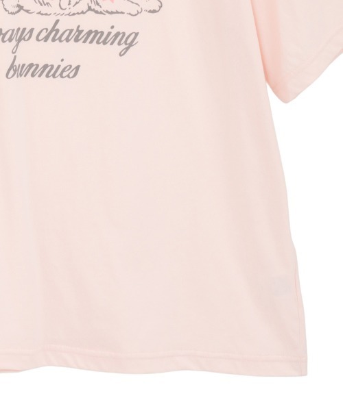 Candy Stripper(キャンディストリッパー)の「BUNNIES BIG BIG Tシャツ(Tシャツ/カットソー・レディース・ブラック/ブルー/オフホワイト/ピンク・FREE)」の8枚目の写真