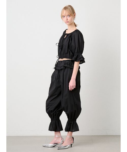 SORIN(ソリン )の「Frilled Bloomer Pants/フリルブルマーパンツ(その他パンツ・レディース・ブラック/ホワイト・36/38)」の20枚目の写真