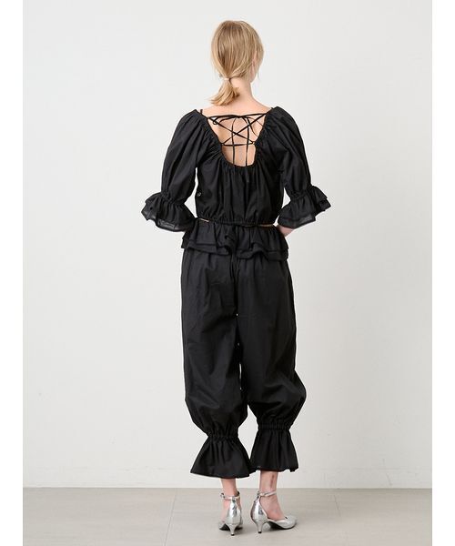 SORIN(ソリン )の「Frilled Bloomer Pants/フリルブルマーパンツ(その他パンツ・レディース・ブラック/ホワイト・36/38)」の18枚目の写真