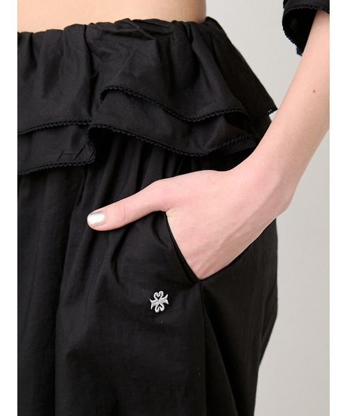 SORIN(ソリン )の「Frilled Bloomer Pants/フリルブルマーパンツ(その他パンツ・レディース・ブラック/ホワイト・36/38)」の12枚目の写真