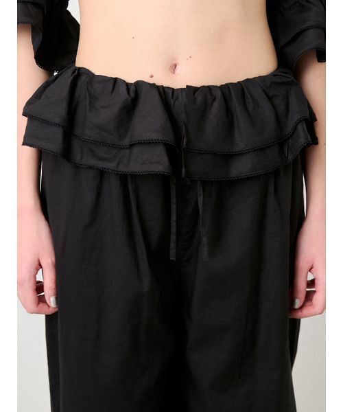 SORIN(ソリン )の「Frilled Bloomer Pants/フリルブルマーパンツ(その他パンツ・レディース・ブラック/ホワイト・36/38)」の11枚目の写真