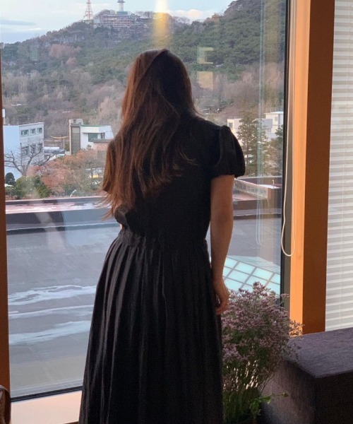 FAVORITO(ファヴォリート)の「リボンシャツワンピース(シャツワンピース・レディース・ホワイト/ネイビー・F)」の9枚目の写真