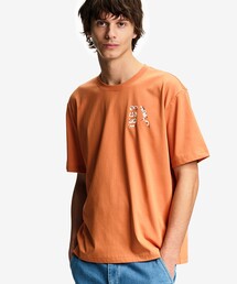 AIGLE（エーグル）の「吸水速乾 UVカットプリントロゴ 半袖Tシャツ（Tシャツ/カットソー）」