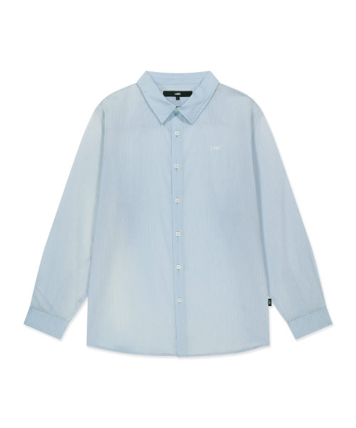 LMCの「NEW CLASSIC SHEER SHIRT light blue(シャツ/ブラウス・レディース・その他・SMALL/MEDIUM/LARGE)」の1枚目の写真