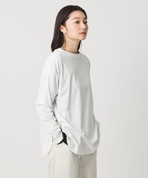 <MARW UNITED ARROWS>ラウンドヘム ロングスリーブ カットソー UVカット