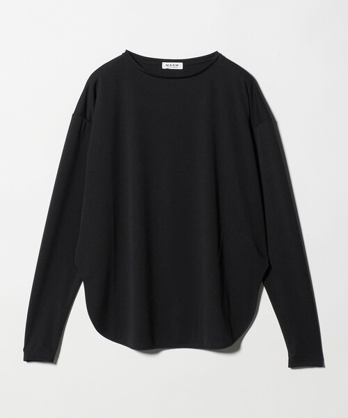 MARW UNITED ARROWS(マルゥ ユナイテッドアローズ)の「<MARW UNITED ARROWS>ラウンドヘム ロングスリーブ カットソー UVカット(Tシャツ/カットソー・レディース・ホワイト/ブラック・FREE)」の11枚目の写真