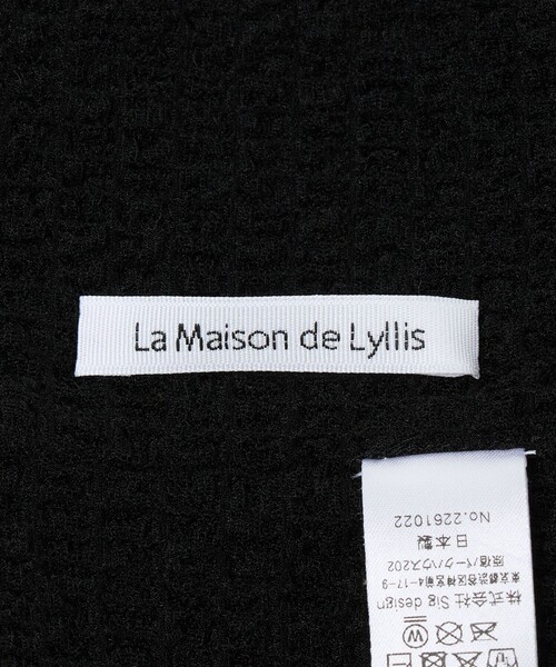 La Maison de Lyllis(メゾンドリリス)の「<La maison de Lyllis>LOEN ヘアバンド(ヘアバンド・レディース・ブラック/ホワイト・FREE)」の8枚目の写真