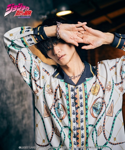 glamb(グラム)の「Jotaro Shirt(シャツ/ブラウス・メンズ・ホワイト/ブラック・S/M/L/XL)」の12枚目の写真