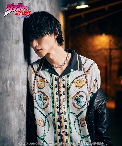 glamb(グラム)の「Jotaro Shirt(シャツ/ブラウス・メンズ・ホワイト/ブラック・S/M/L/XL)」の14枚目の写真