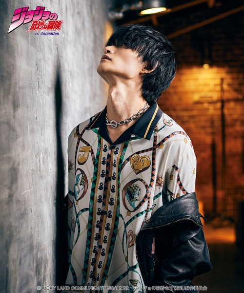 glamb(グラム)の「Jotaro Shirt(シャツ/ブラウス・メンズ・ホワイト/ブラック・S/M/L/XL)」の16枚目の写真