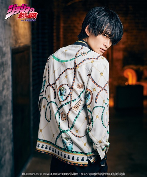 glamb(グラム)の「Jotaro Shirt(シャツ/ブラウス・メンズ・ホワイト/ブラック・S/M/L/XL)」の21枚目の写真