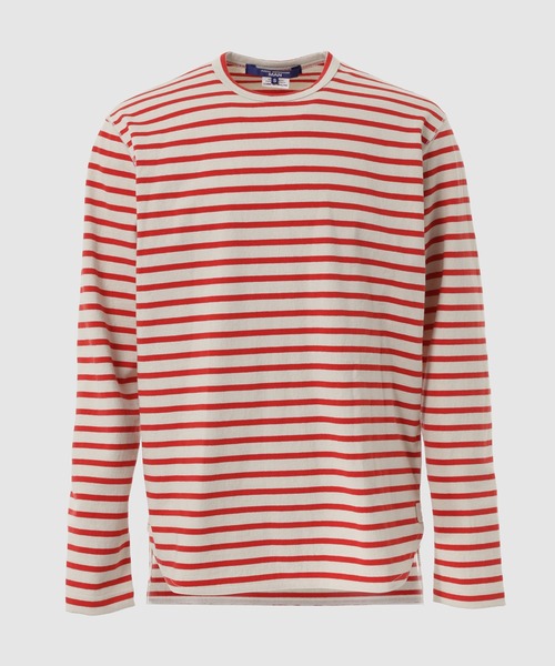 COTTON BORDER LONG T-SHIRTS（Tシャツ/カットソー）｜JUNYA WATANABE