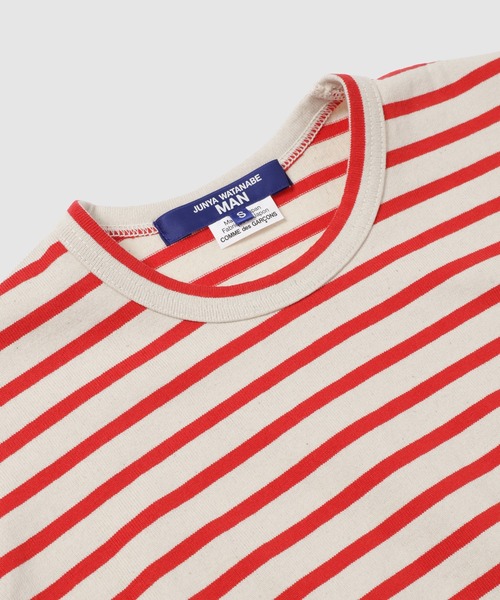 JUNYA WATANABE MAN(ジュンヤワタナベマン)の「COTTON BORDER LONG T-SHIRTS(Tシャツ/カットソー・メンズ・キナリ・S)」の3枚目の写真