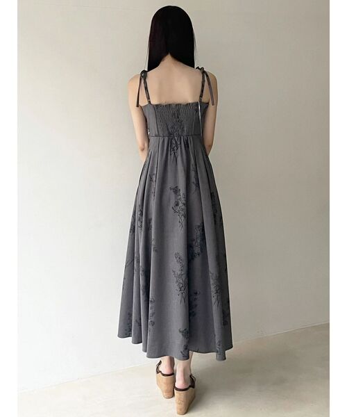 MERCURYDUO(マーキュリーデュオ)の「リネンライクショルダーリボンキャミワンピース(ワンピース・レディース・アイボリー/グレー/ベージュ・MEDIUM/SMALL)」の19枚目の写真