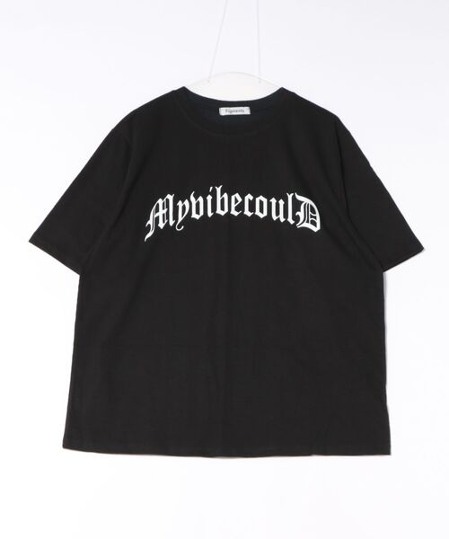 Figments(フィグメンツ)の「ゴシックロゴビッグT(Tシャツ/カットソー・レディース・ホワイト/ブラック・FREE)」の14枚目の写真