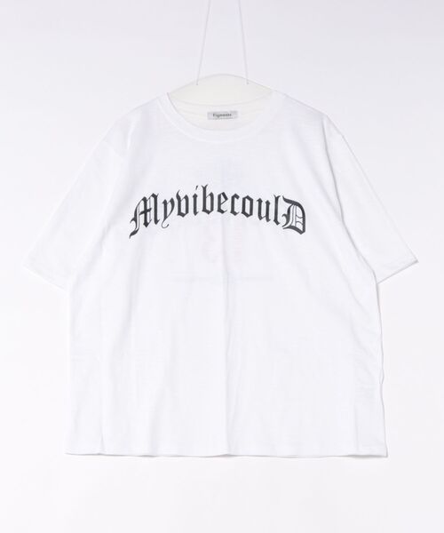 Figments(フィグメンツ)の「ゴシックロゴビッグT(Tシャツ/カットソー・レディース・ホワイト/ブラック・FREE)」の13枚目の写真