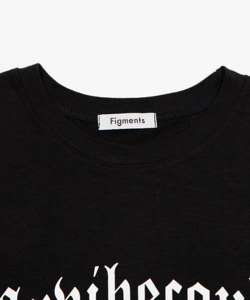 Figments(フィグメンツ)の「ゴシックロゴビッグT(Tシャツ/カットソー・レディース・ホワイト/ブラック・FREE)」の18枚目の写真