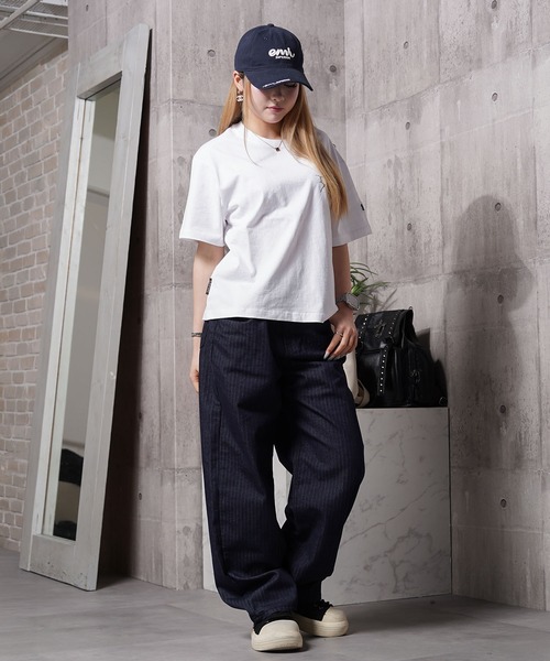 1111clothing（ワンフォークロージング）の「ヘリンボーンデニムパンツ / Herringbone denim pants（デニムパンツ・メンズ・ブルー/ブラック/ブラウン・S/M/L）」の16枚目の写真