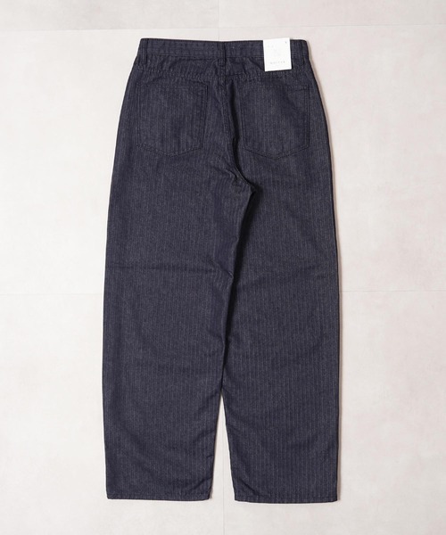 1111clothing（ワンフォークロージング）の「ヘリンボーンデニムパンツ / Herringbone denim pants（デニムパンツ・メンズ・ブルー/ブラック/ブラウン・S/M/L）」の20枚目の写真