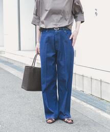 ITEMS URBANRESEARCH | センタープレスデニム(デニムパンツ)