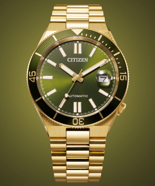 CITIZEN(シチズン)の「CITIZEN COLLECTION シチズンコレクション メカニカル TSUYOSA NJ0232-53X(アナログ腕時計・メンズ・ゴールド・FREE)」の5枚目の写真