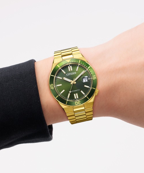 CITIZEN(シチズン)の「CITIZEN COLLECTION シチズンコレクション メカニカル TSUYOSA NJ0232-53X(アナログ腕時計・メンズ・ゴールド・FREE)」の4枚目の写真