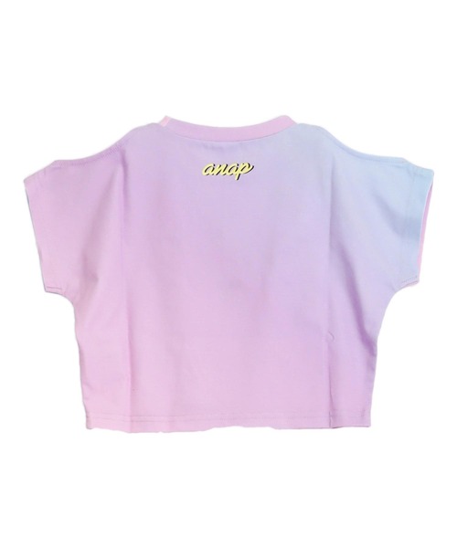 ANAP kids(アナップキッズ)の「スパンコール ユニコーン 肩アキ Tシャツ トップス(Tシャツ/カットソー・キッズ・レインボー/マルチ・130/120/110)」の15枚目の写真