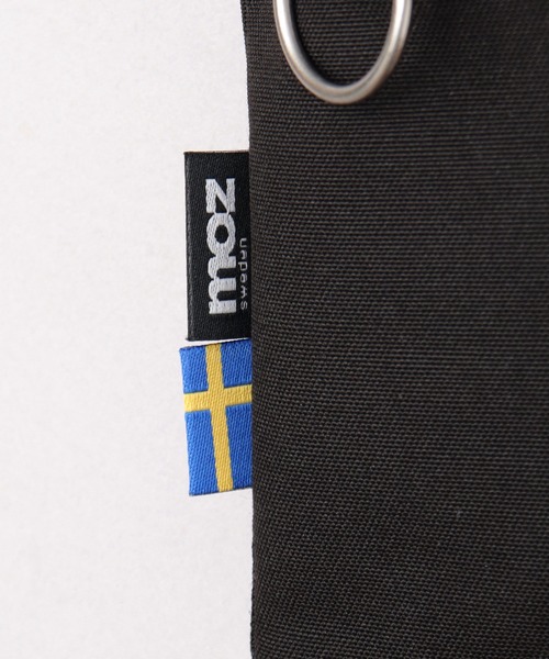 moz(モズ)の「軽量 撥水 ポリエステル サコッシュバッグ ミニショルダーバッグ A5収納対応(ショルダーバッグ・レディース・ブラック/ブルー/オフホワイト・FREE)」の12枚目の写真