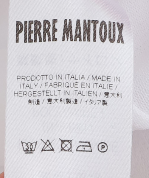 EDIT. FOR LULU(エディットフォールル)の「【Pierre Mantoux/ピエールマントゥー】シアータートルハーフスリーブTEE(Tシャツ/カットソー・レディース・ホワイト/ブラック・FREE)」の15枚目の写真