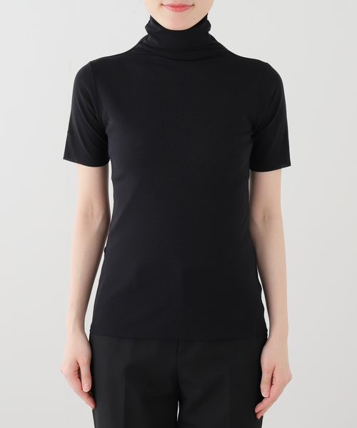 EDIT. FOR LULU(エディットフォールル)の「【Pierre Mantoux/ピエールマントゥー】シアータートルハーフスリーブTEE(Tシャツ/カットソー・レディース・ホワイト/ブラック・FREE)」の17枚目の写真