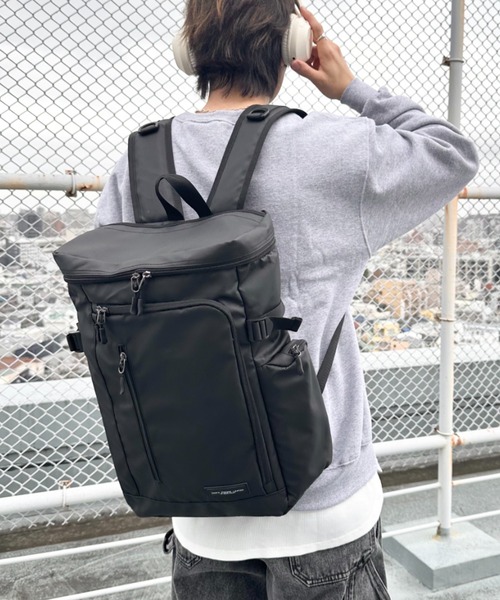 MAFA PACIFIC LIMITED(マファパシフィックリミテッド)の「多機能スクエア型バックパック/リュック/デイリーユース(バックパック/リュック・メンズ・レッド/ブラック/グレー・FREE)」の1枚目の写真