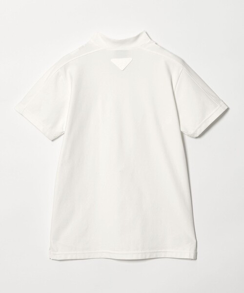 UNITED ARROWS GOLF(ユナイテッドアローズゴルフ)の「ウィメンズ ショルダーライン モックネック シャツ 吸水速乾 UV(Tシャツ/カットソー・レディース・ホワイト/ネイビー・S/M/L)」の5枚目の写真