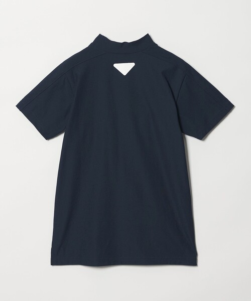 UNITED ARROWS GOLF(ユナイテッドアローズゴルフ)の「ウィメンズ ショルダーライン モックネック シャツ 吸水速乾 UV(Tシャツ/カットソー・レディース・ホワイト/ネイビー・S/M/L)」の6枚目の写真