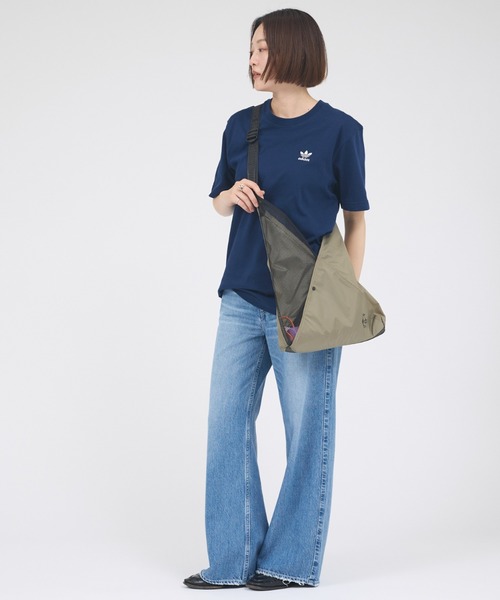 CHUMS(チャムス)の「【CHUMS/チャムス】メッシュトライアングルショルダートートバッグ /Mesh Triangle Shoulder Tote Bag/ユニセックス/11L(ショルダーバッグ・メンズ・ブラック/カーキ/その他・フリー)」の18枚目の写真