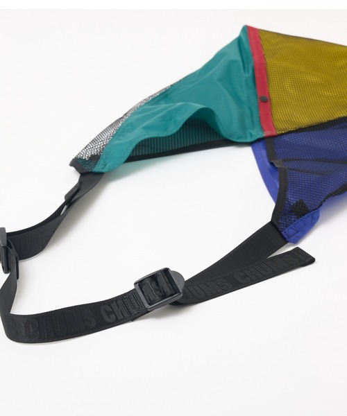 CHUMS(チャムス)の「【CHUMS/チャムス】メッシュトライアングルショルダートートバッグ /Mesh Triangle Shoulder Tote Bag/ユニセックス/11L(ショルダーバッグ・メンズ・ブラック/カーキ/その他・フリー)」の11枚目の写真