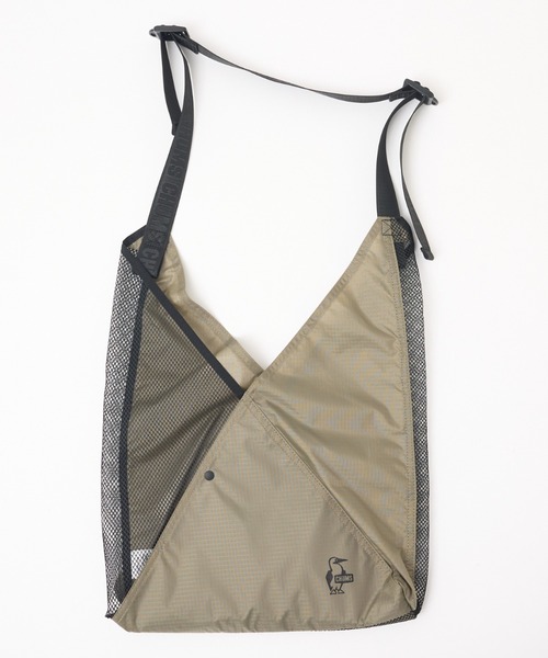 CHUMS(チャムス)の「【CHUMS/チャムス】メッシュトライアングルショルダートートバッグ /Mesh Triangle Shoulder Tote Bag/ユニセックス/11L(ショルダーバッグ・メンズ・ブラック/カーキ/その他・フリー)」の19枚目の写真