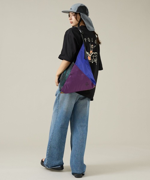 CHUMS(チャムス)の「【CHUMS/チャムス】メッシュトライアングルショルダートートバッグ /Mesh Triangle Shoulder Tote Bag/ユニセックス/11L(ショルダーバッグ・メンズ・ブラック/カーキ/その他・フリー)」の21枚目の写真